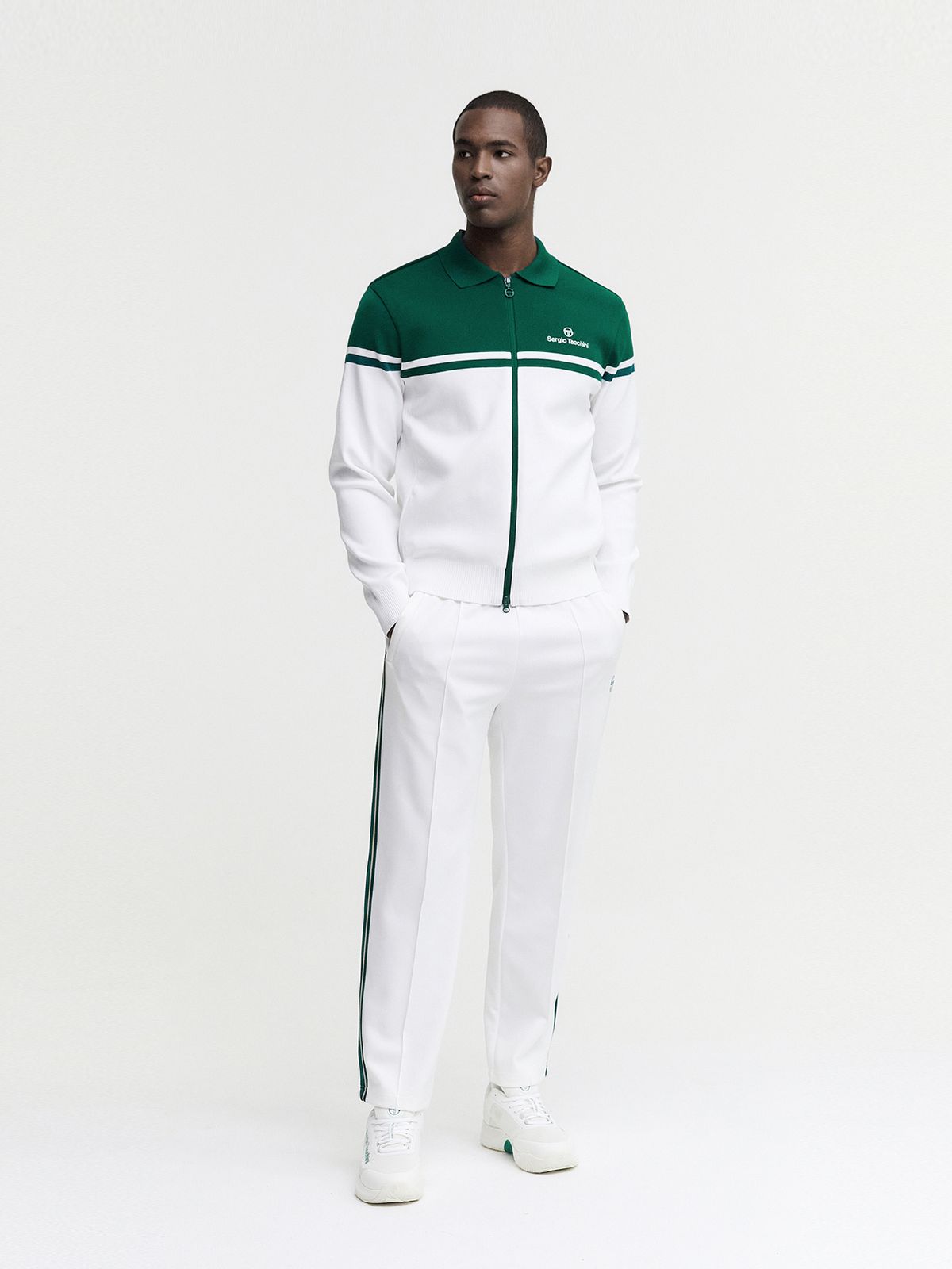 세르지오 타키니(SERGIO TACCHINI) M 고트 베러니트 가디건 (Green)