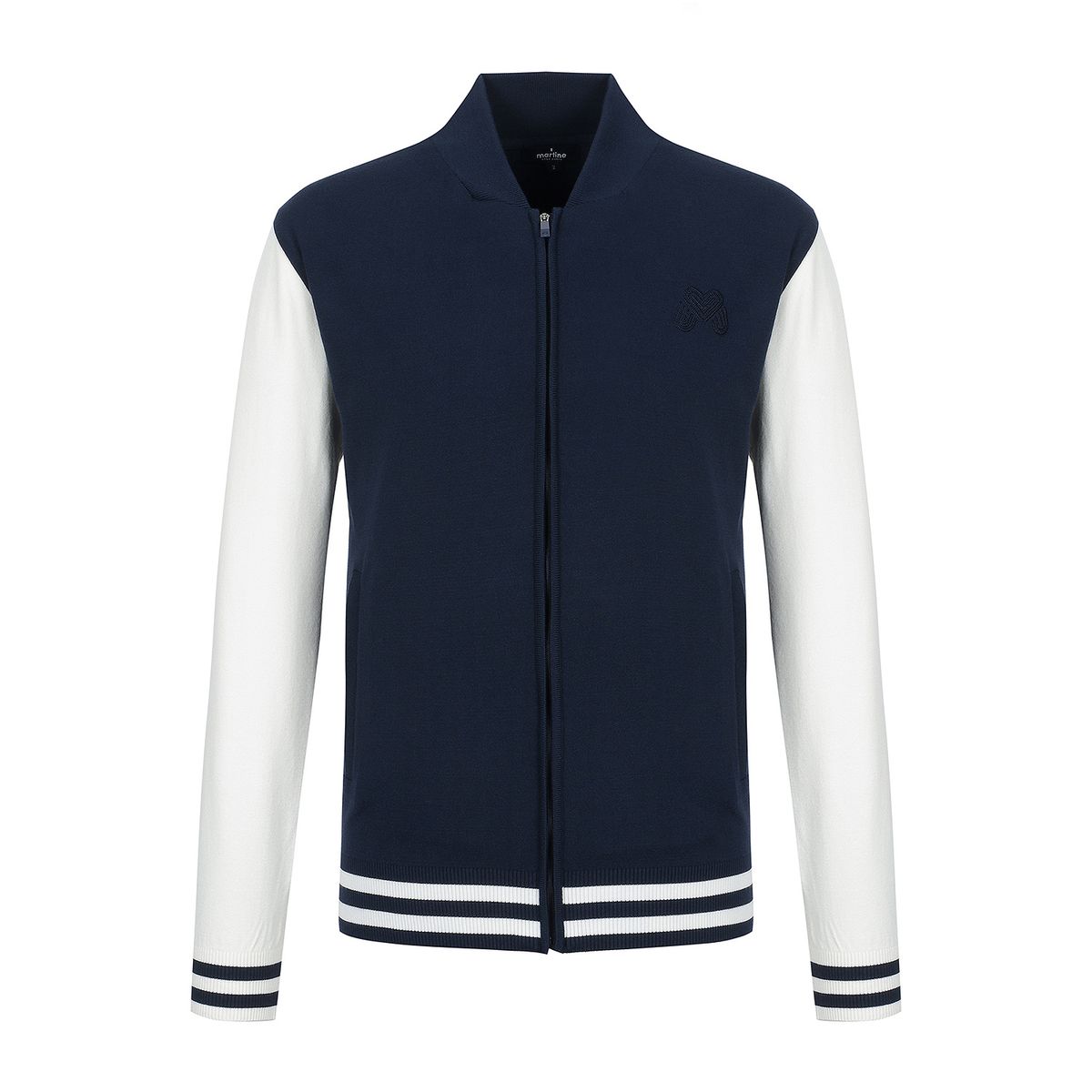 마틴골프(MARTINE GOLF) Stadium Zip-up Cardigan _Navy (Men)