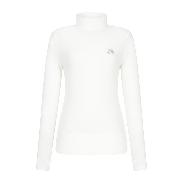 Turtle Neck Baselayer_O/White