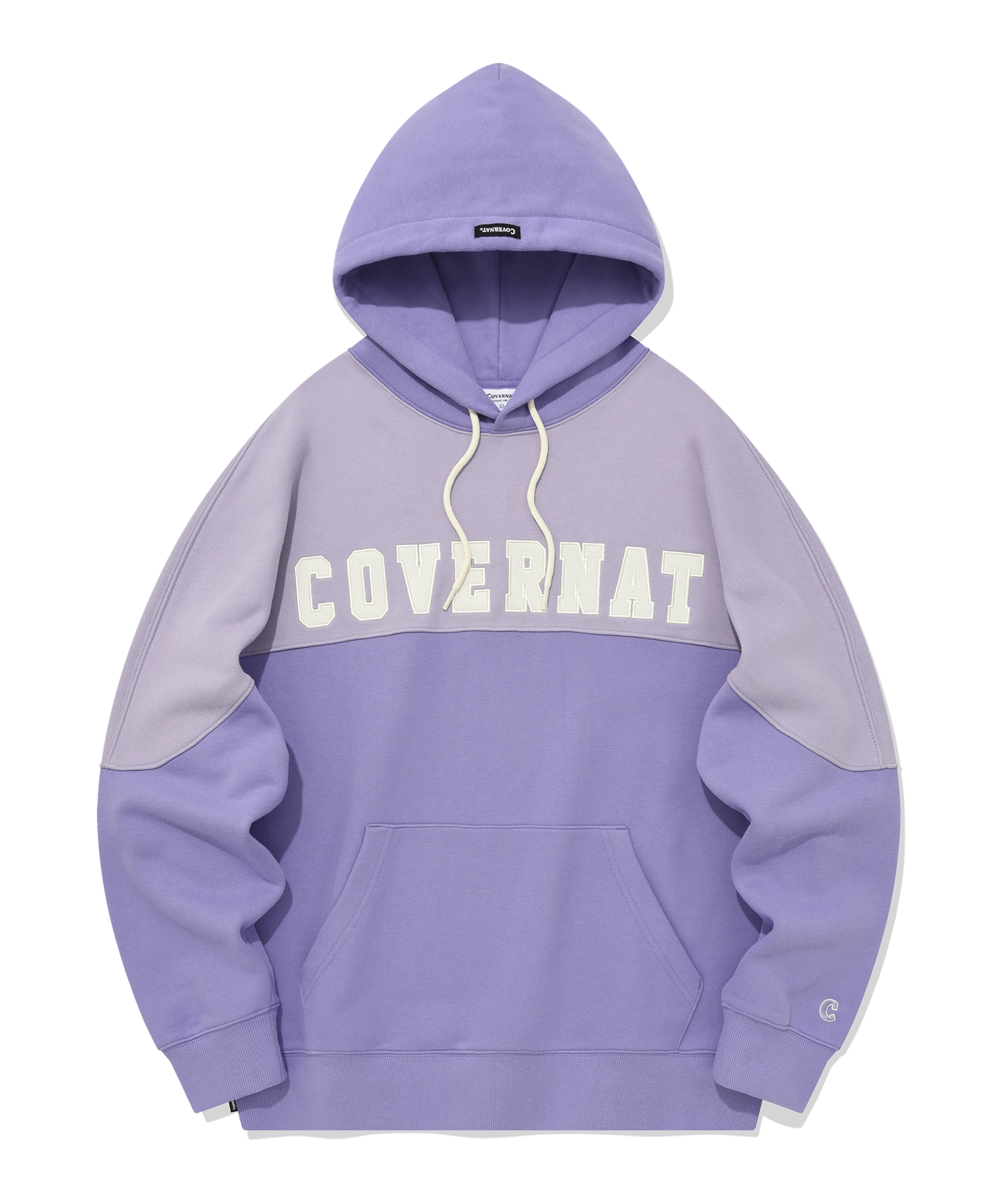 パーカー・フーディ COVERNAT color block hoodie lavender MUSINSA | COVERNAT color block hoodie lavender