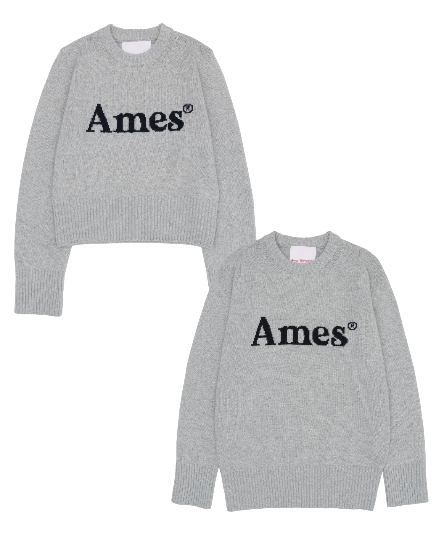 ★AMES-WORLDWIDE★BASIC PULLOVER KNIT GREY★正規品/直送料込 MUSINSA | AMES-WORLDWIDE BASIC PULLOVER KNIT GRAY