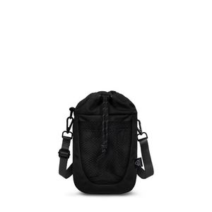 x도넛 드립 크로스백 블랙