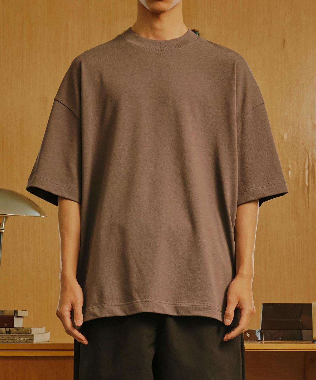 더트(DURT) DAILY SUPIMA HEAVY WEIGHT TEE (CHARCOAL)