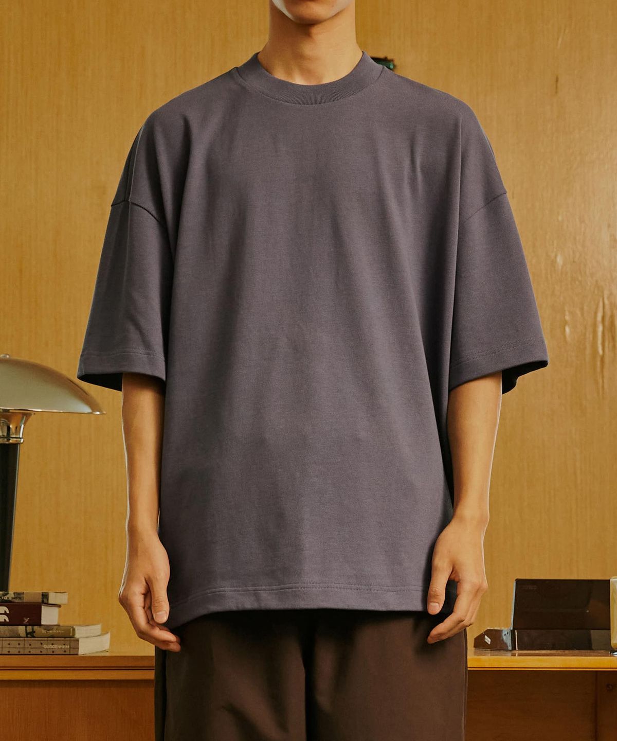 더트(DURT) DAILY SUPIMA HEAVY WEIGHT TEE (DEEP BLUE)