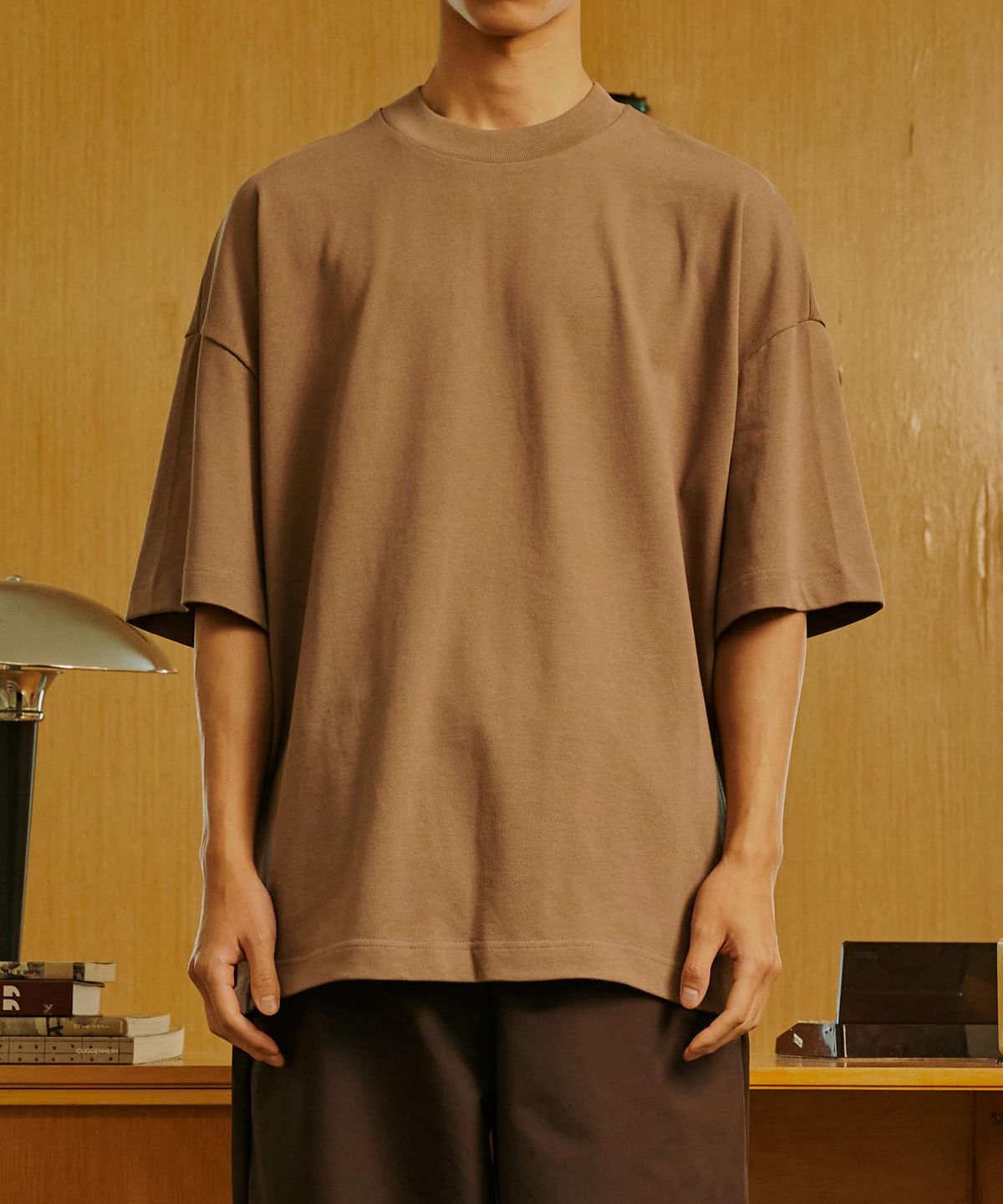 더트(DURT) DAILY SUPIMA HEAVY WEIGHT TEE (MOCHA)