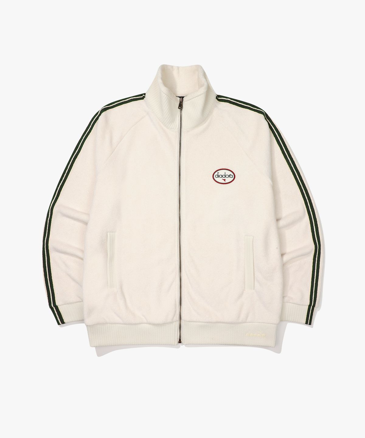 디아도라(diadora) 몬텔로 윈터 트레이닝 자켓 IVORY