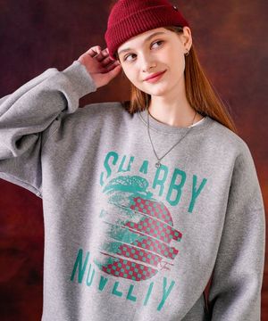 샤비애플 맨투맨 그레이 HSMT3544