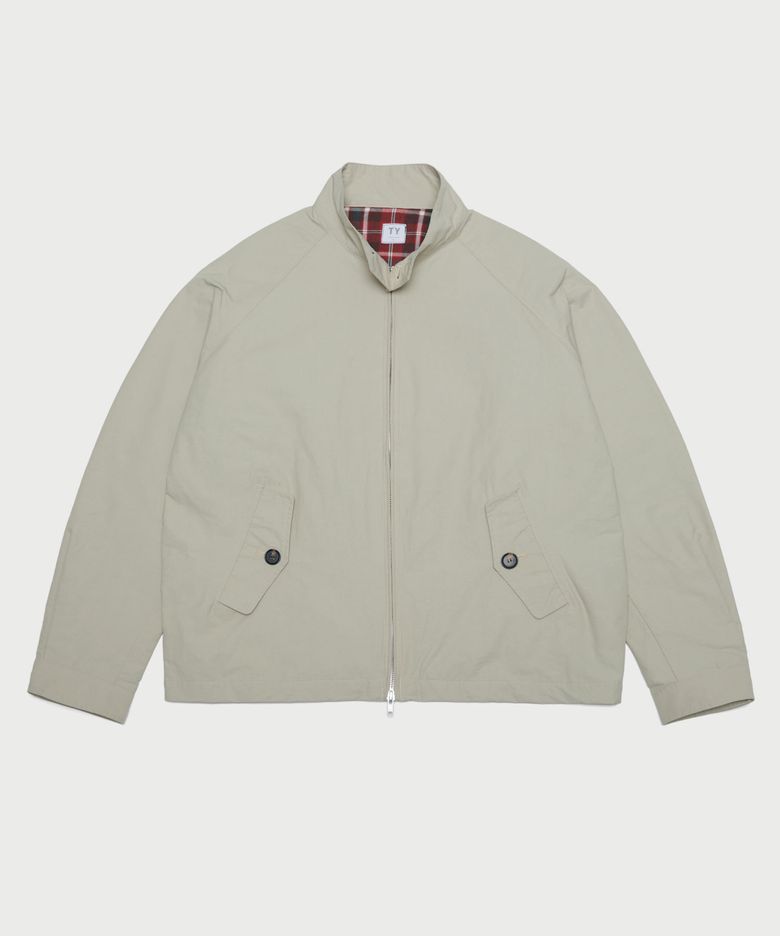 클래식 오피스 해링턴 자켓 Beige