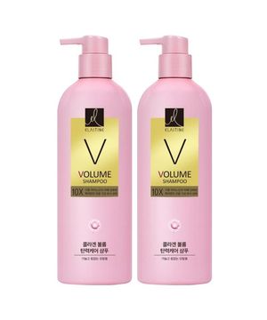 볼륨 탄력케어 10X 샴푸 680ml x 2개