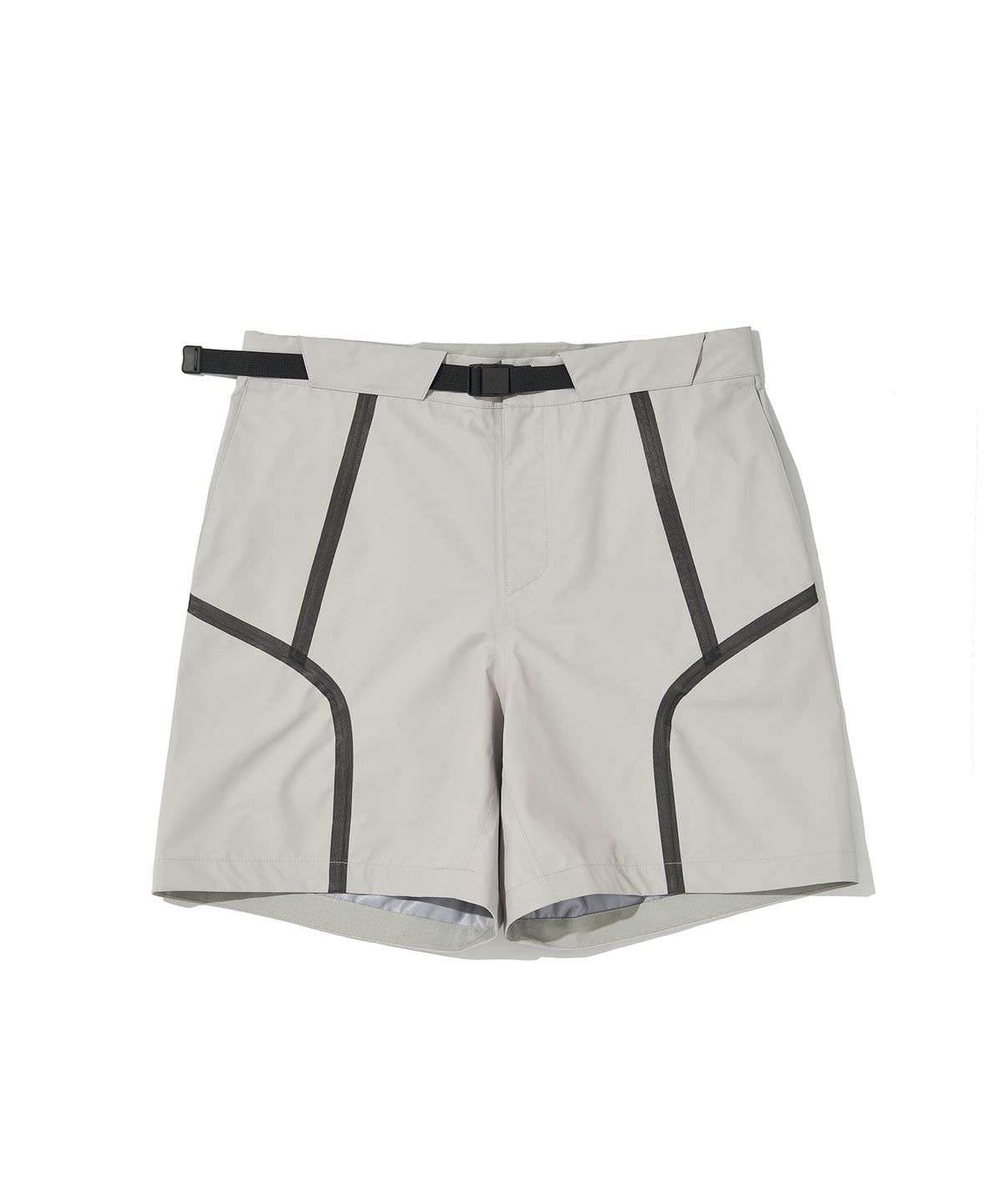 웰터 익스페리먼트(WELTER EXPERIMENT) WSP001_3LAYER SEAMSEALING HALF PANTS_Gray White
