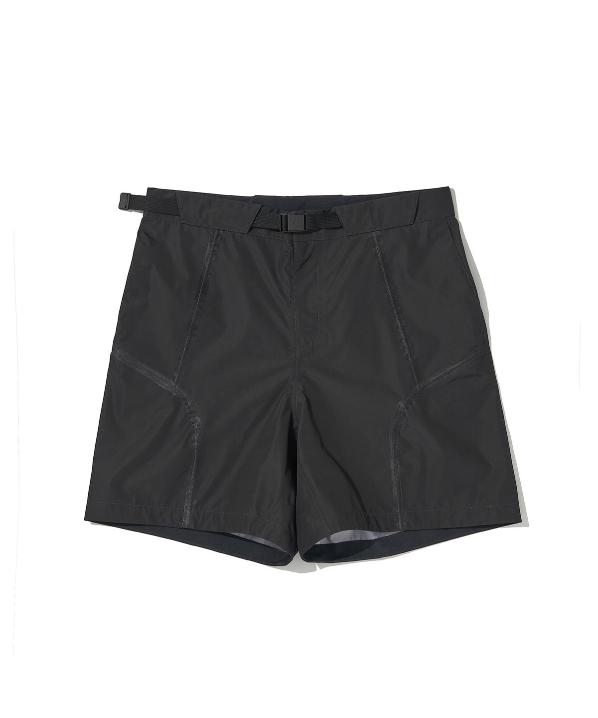 웰터 익스페리먼트(WELTER EXPERIMENT) WSP003_3LAYER SEAMSEALING HALF PANTS_Black