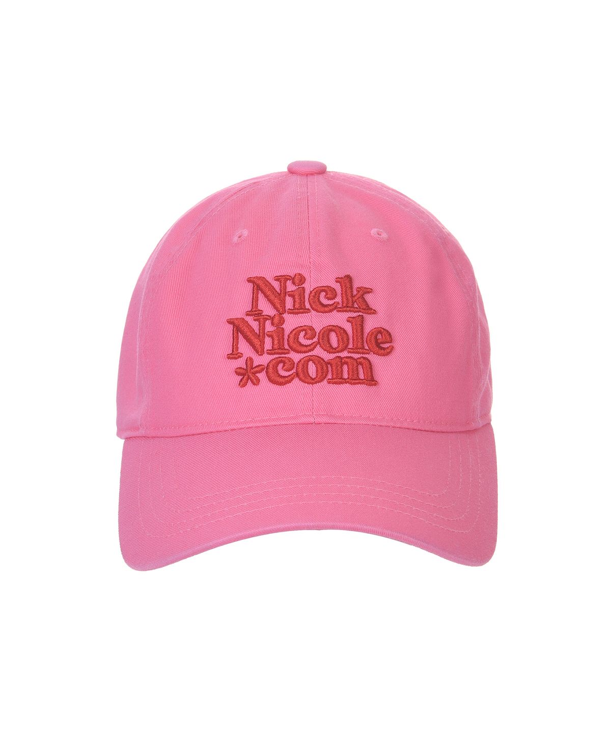 닉앤니콜(NICK&NICOLE) NN DOTCOM SIGNATURE BALL CAP_DEEP PINK