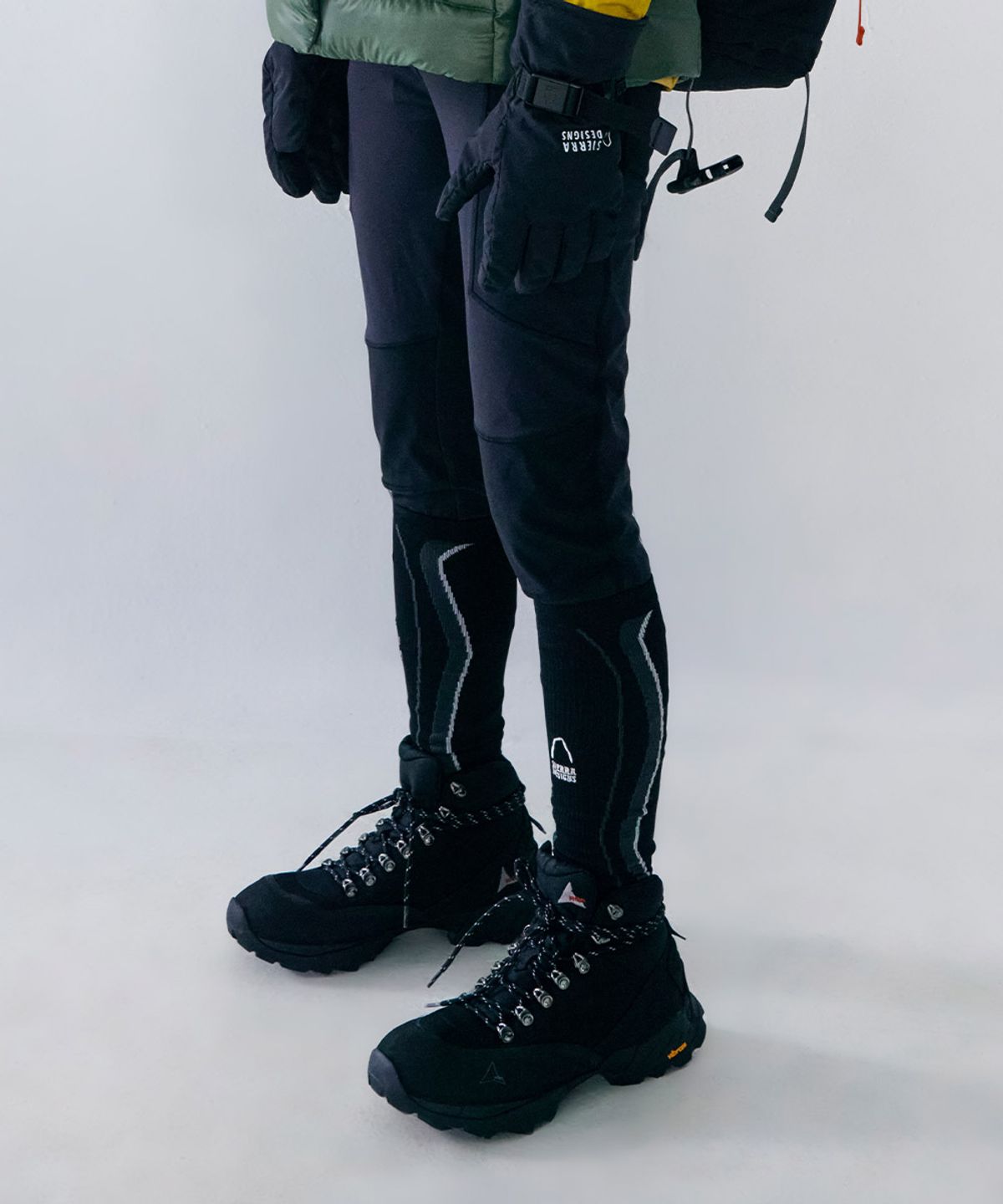 시에라디자인(SIERRA DESIGNS) W) 틴달(TYNDALL) 파워스트레치 레깅스 BLACK