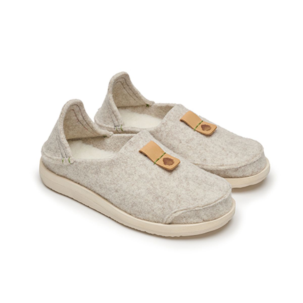 사토리산(SATORISAN) 우와바키 울 아이보리 로퍼 UWABAKI WOOL IVORY 1200940451