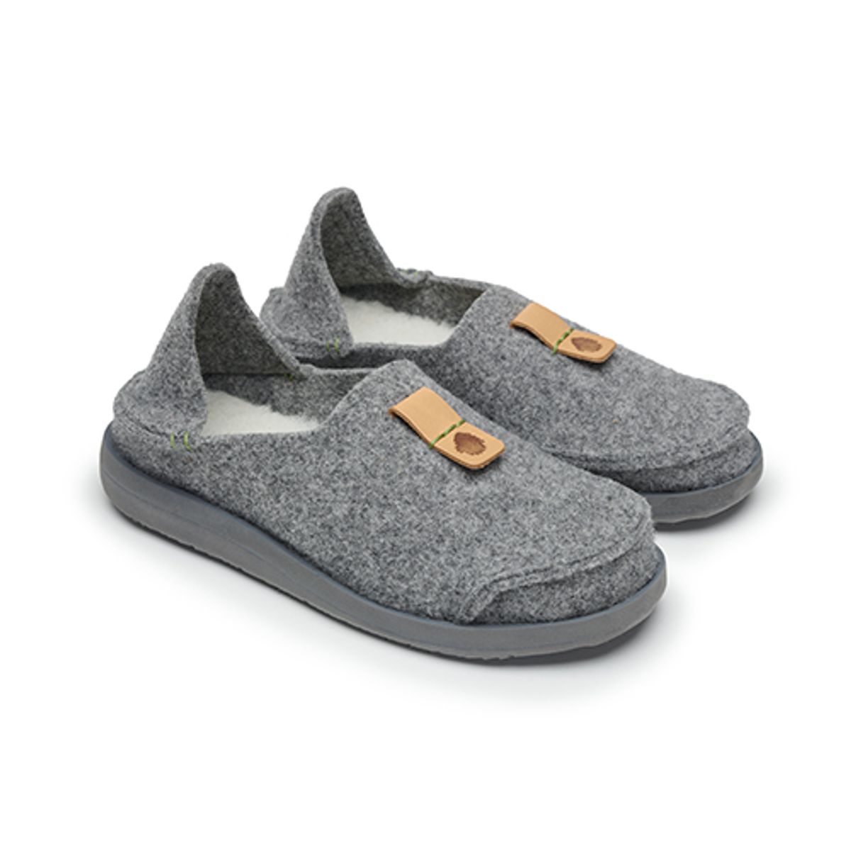 사토리산(SATORISAN) 우와바키 울 그레이 로퍼 UWABAKI WOOL GREY 1200940296
