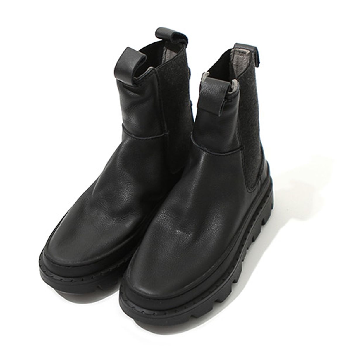 사토리산(SATORISAN) 우날롬 엘라스틱 프리미엄 블랙 부츠 UNALOME ELASTICS PREMIUM BLACK 1200850101