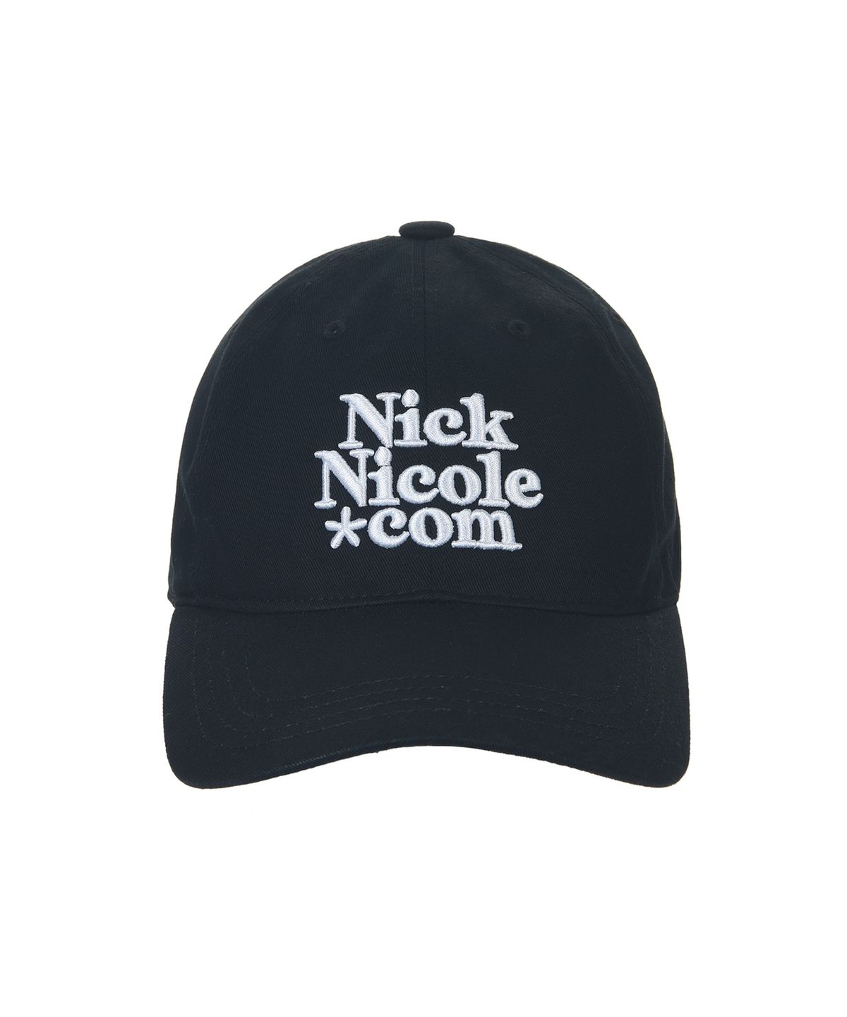 닉앤니콜(NICK&NICOLE) NN DOTCOM SIGNATURE BALL CAP_BLACK