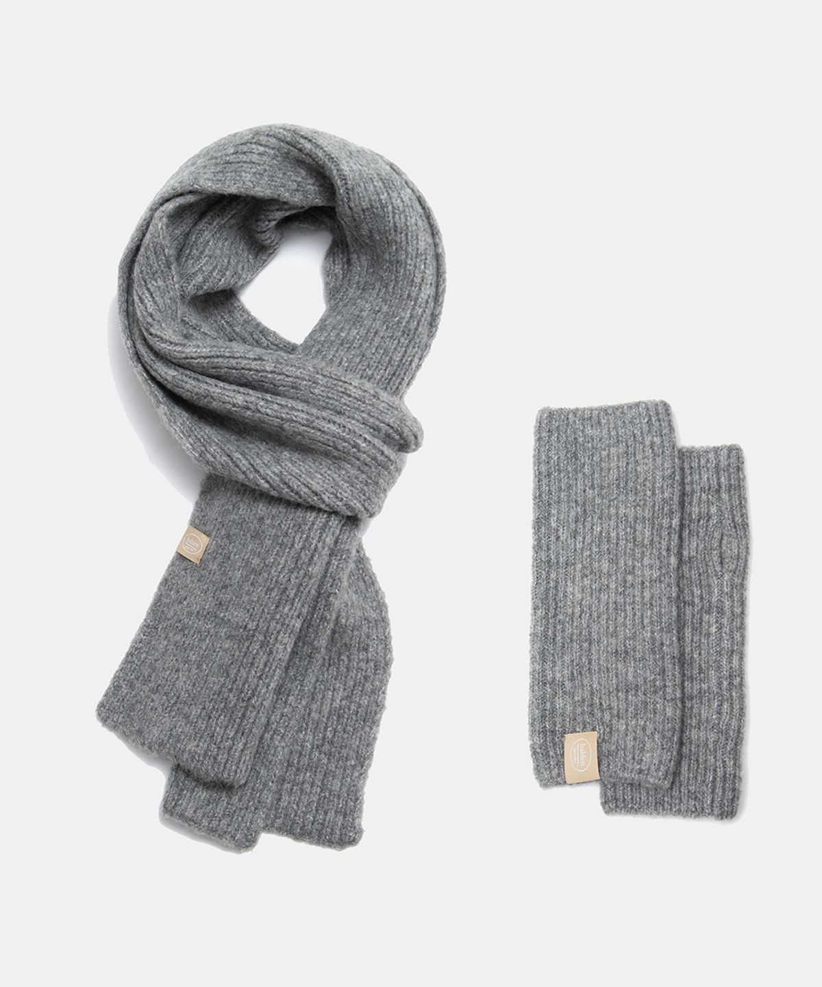 할렌(HALDEN) premium muffler warmer set (M025_grey)