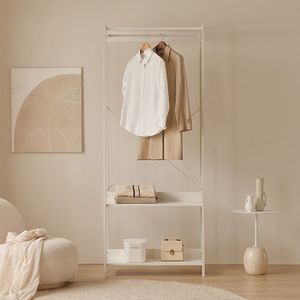 에린 철제 드레스룸 시스템 옷장 800 1단 행거형