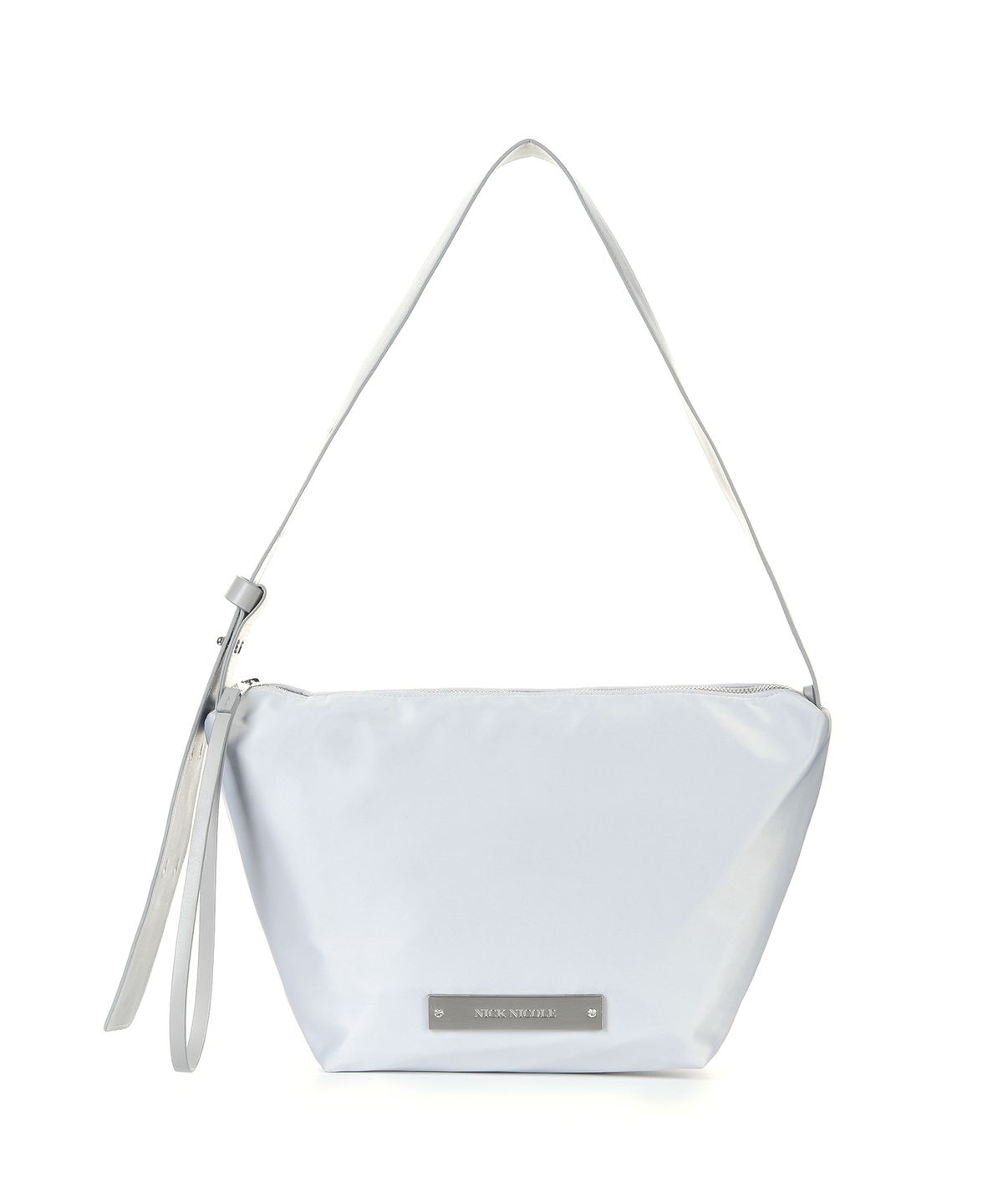 닉앤니콜(NICK&NICOLE) CRYSTAL NYLON MULTI WAY BAG_SILVER