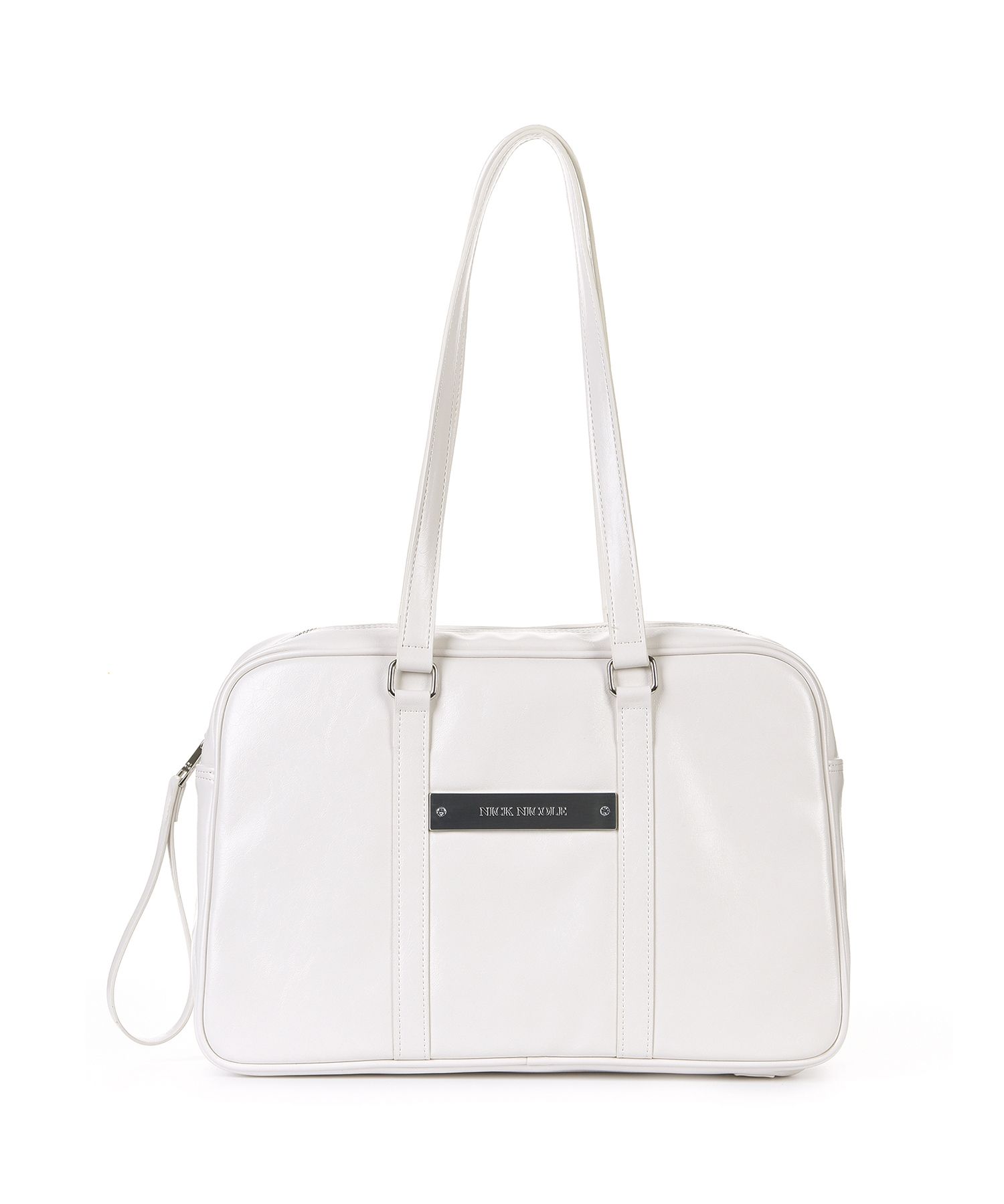 【NICK&NICOLE】CRYSTAL LEATHER BOSTON BAG ★送料無料★ NICK&NICOLE ☆CRYSTAL LEATHER BOSTON BAG (NICK&NICOLE