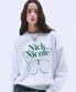 BUTTERFLY SIGNATURE SWEATSHIRT_MELANGE GREEN
