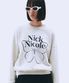 BUTTERFLY SIGNATURE SWEATSHIRT_OATMEAL BLACK