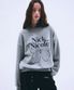 BUTTERFLY SIGNATURE SWEATSHIRT_GRAY BLACK