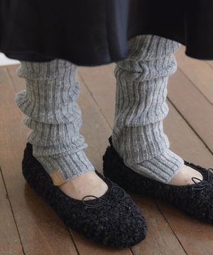knit leg warmer (F001_grey)