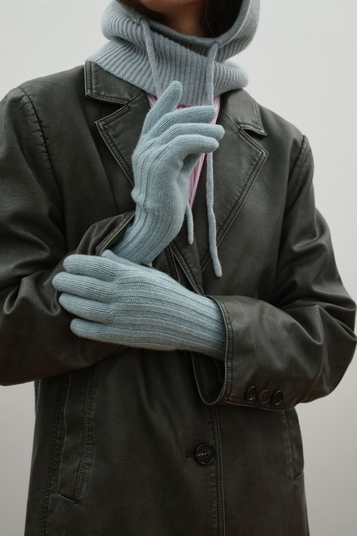 엠디지티(MDGT) Textured Touch Gloves_Mint