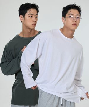 [2PACK]드라이 오버핏 롱슬리브