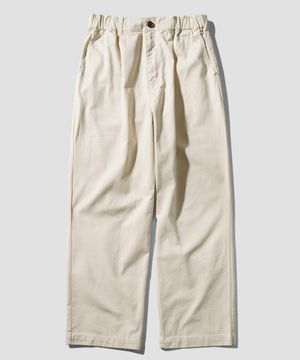 필드 치노 와이드 팬츠 크림 SMLP4580