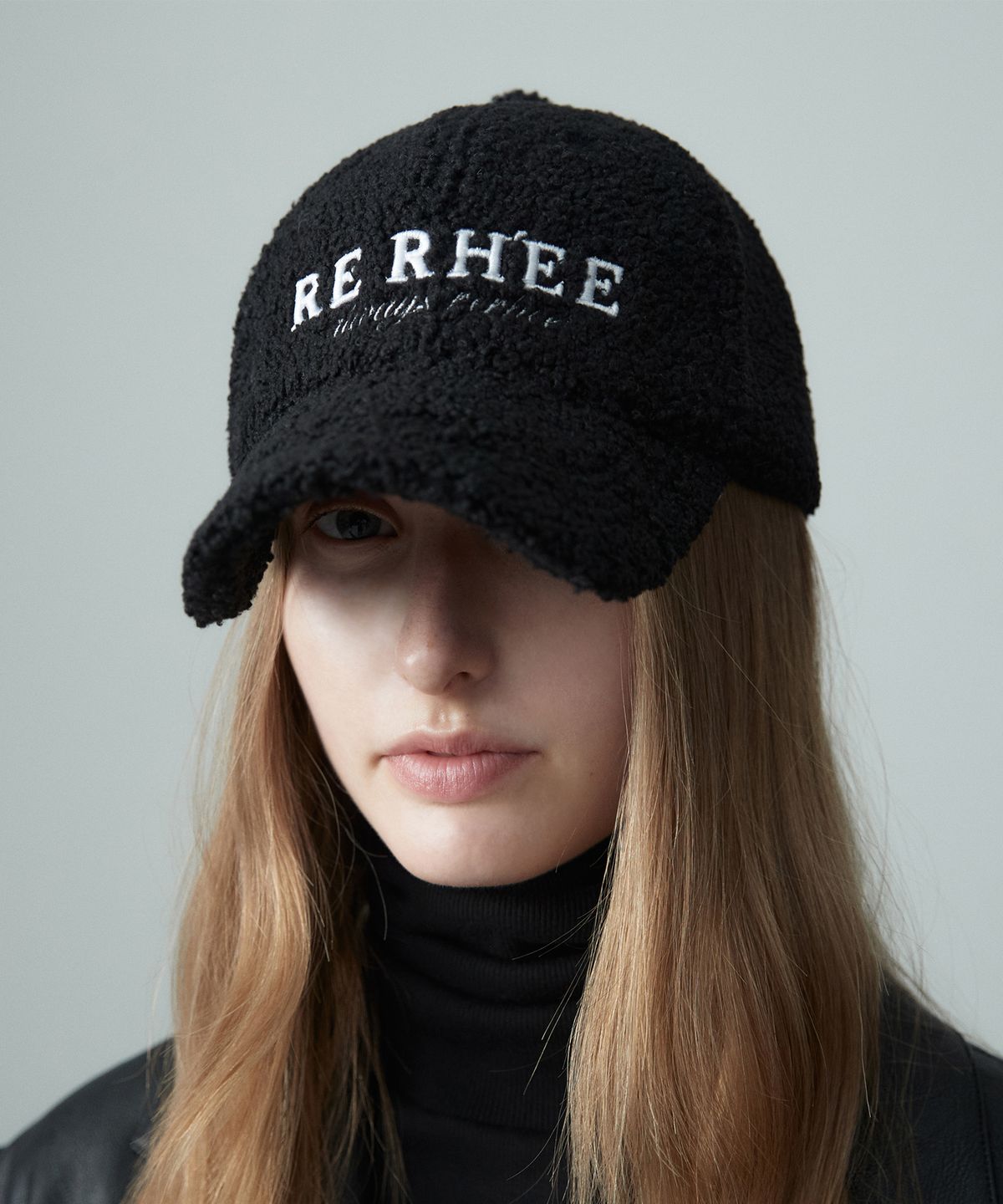 리이(RE RHEE) SIGNATURE LOGO SHEARING CAP BLACK - 사이즈 & 후기 | 무신사