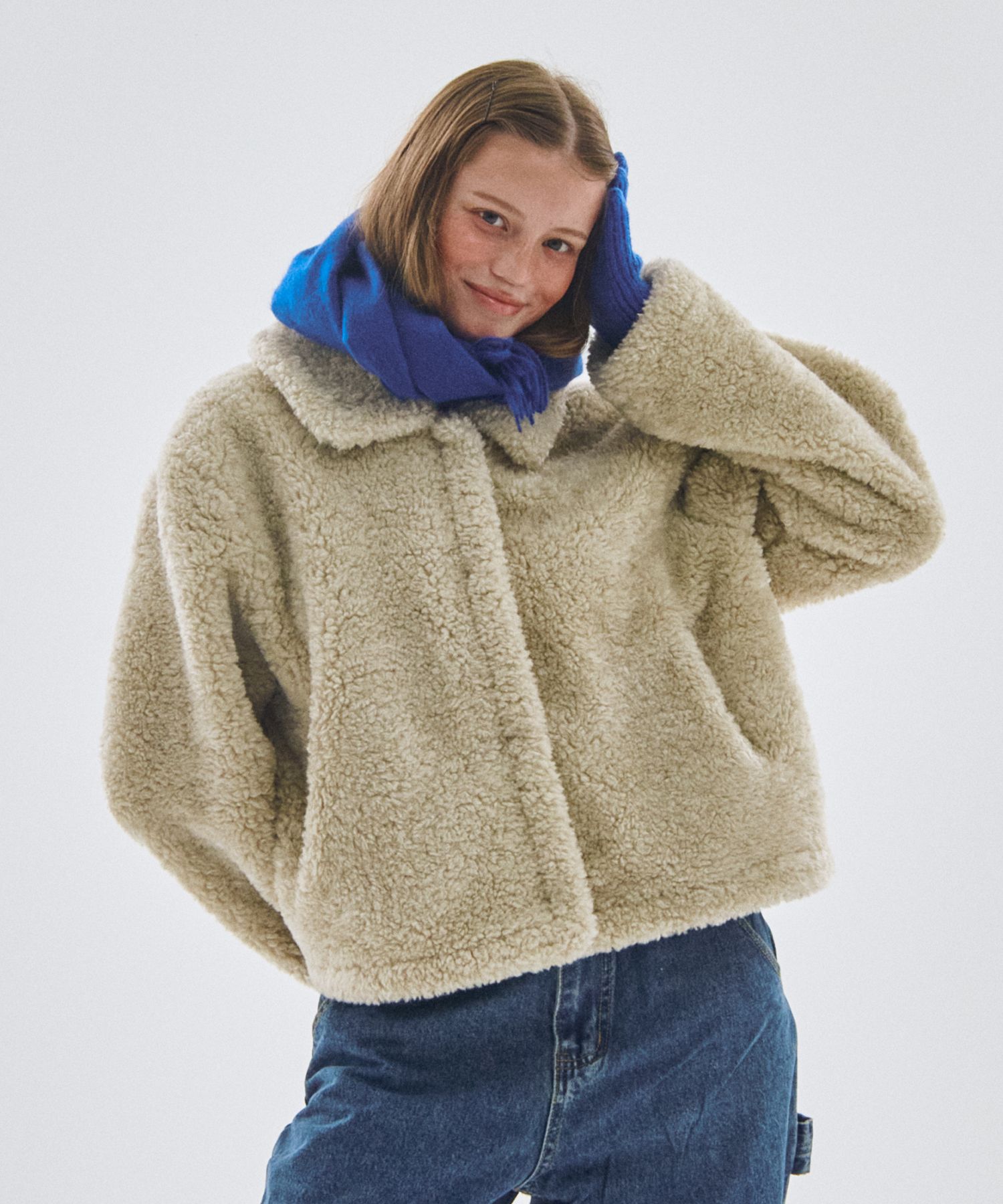 ★SOME PLACE★ECO FUR FLEECE SHORT MUSTANG JACKET JUMPER MUSINSA | SOME PLACE Eco Fur Fleece Short Mustang Jacket