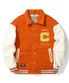 C BOUCLE LOGO VASITY MEDIUM JACKET 오렌지