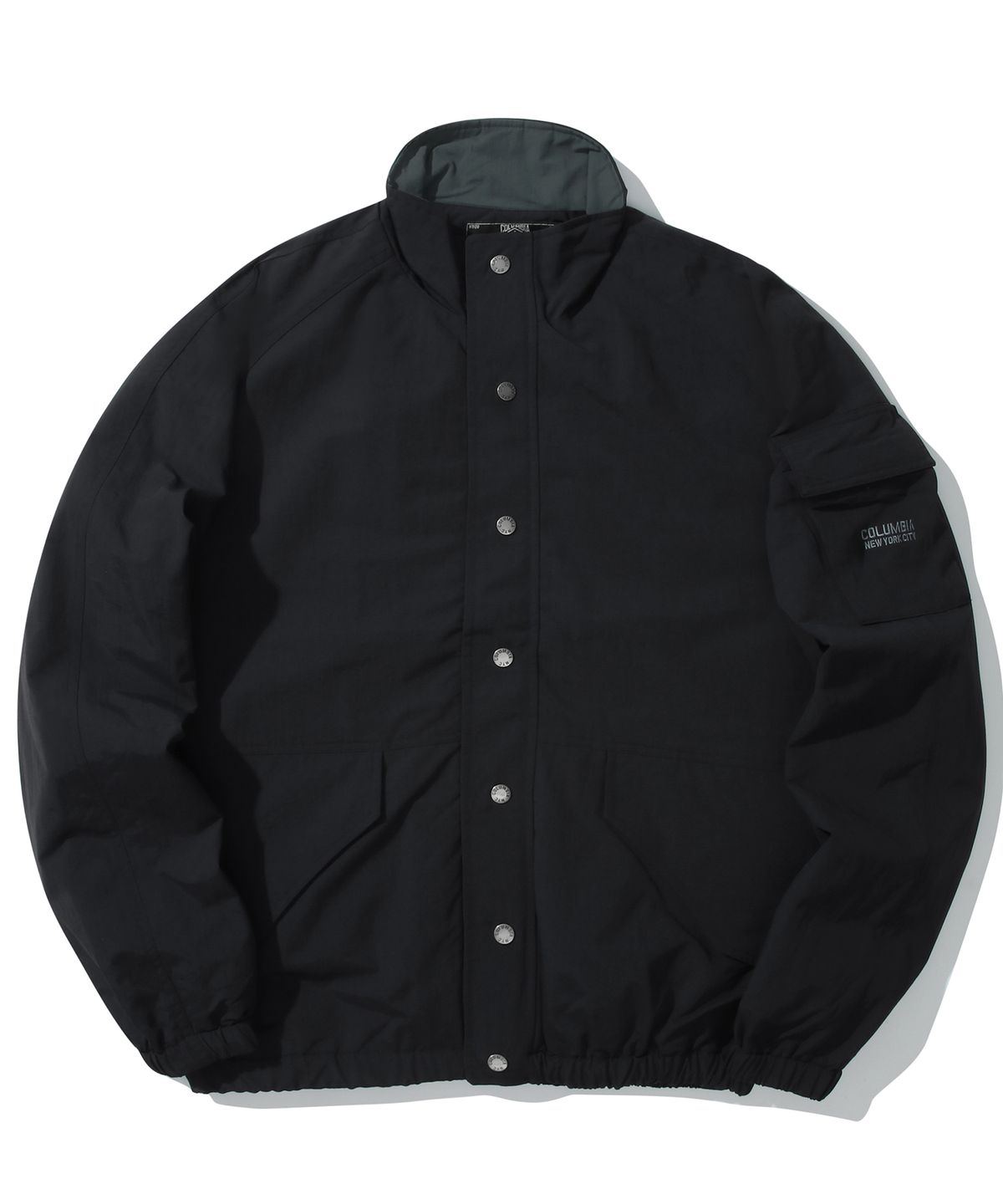 컬럼비아 유니버시티(COLUMBIA UNIVERSITY) NY BLACKSERIES POCKET NT MEDIUM JACKET 블랙
