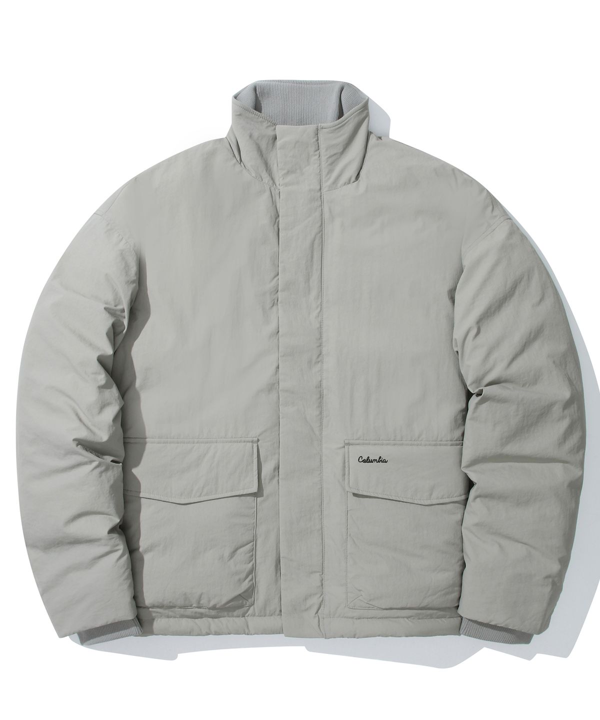 컬럼비아 유니버시티(COLUMBIA UNIVERSITY) 3M THINSULATE CU CLASSIC LOGO MEDIUM JACKET 웜그레이