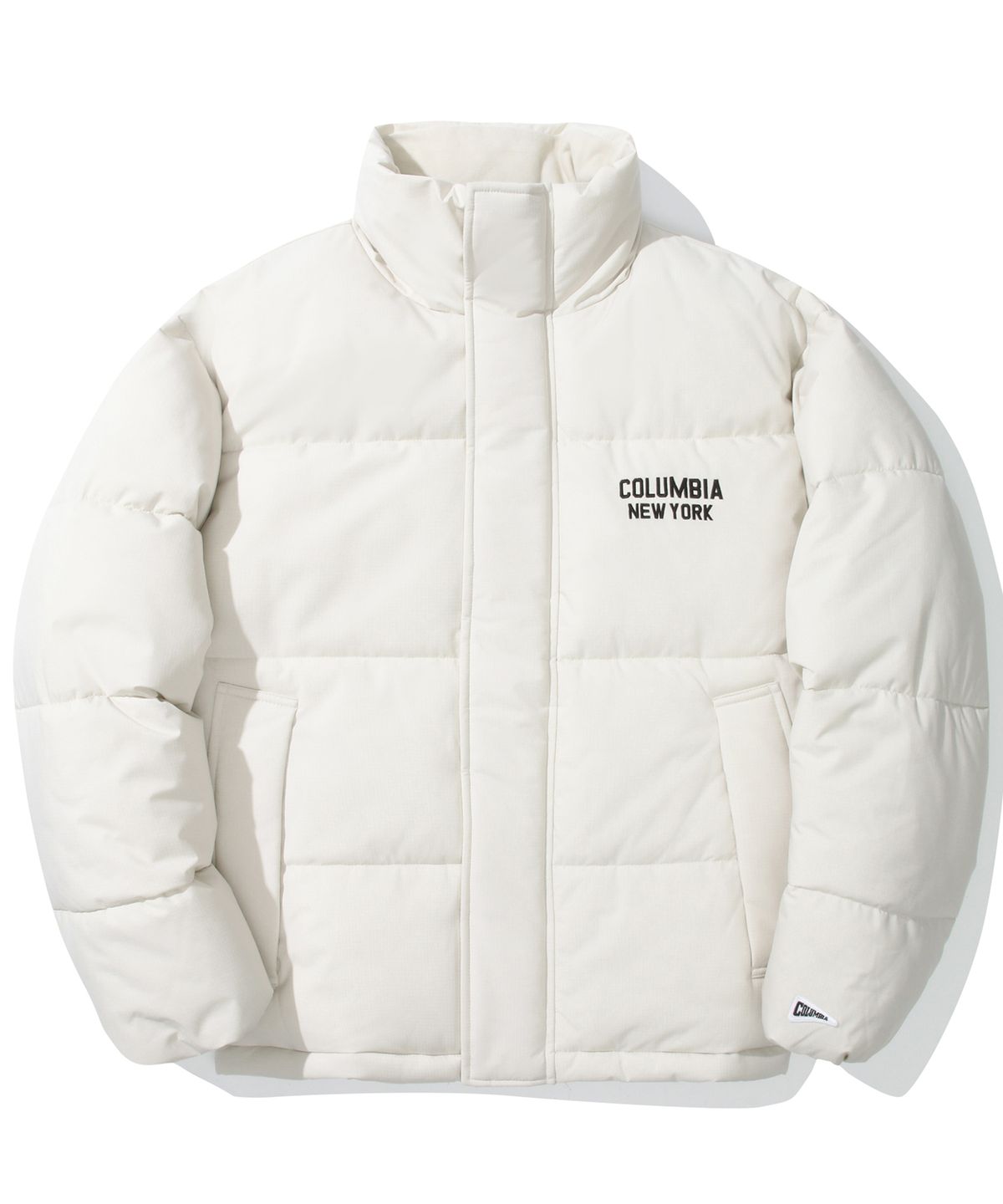컬럼비아 유니버시티(COLUMBIA UNIVERSITY) NEW YORK ARCH EMB HEAVY JACKET 브라이트화이트
