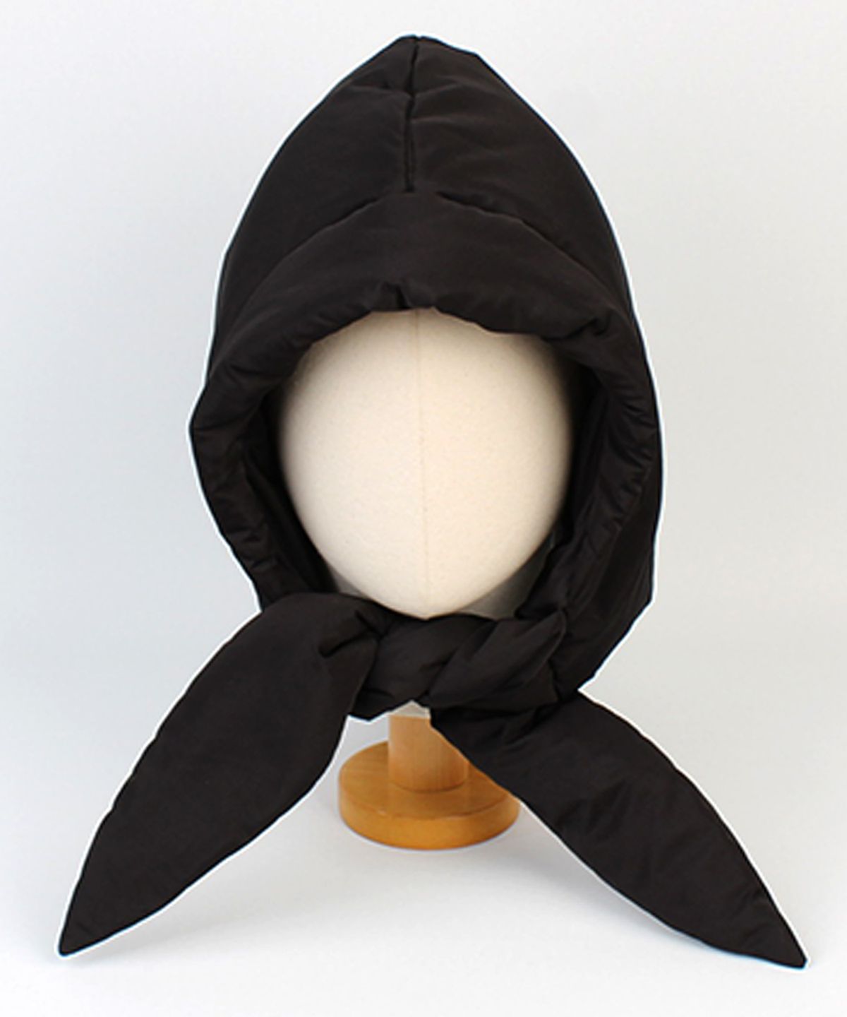 유니버셜 케미스트리(UNIVERSAL CHEMISTRY) Musubi Padding Black Balaclava 패딩모자