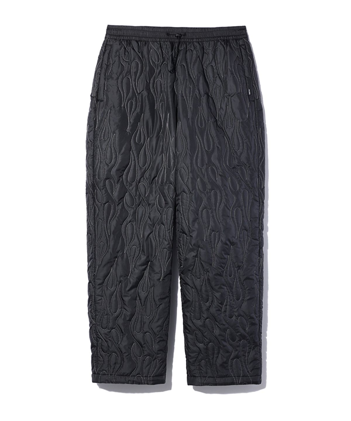 크리틱(CRITIC) FLAME QUILTING PANTS BLACK