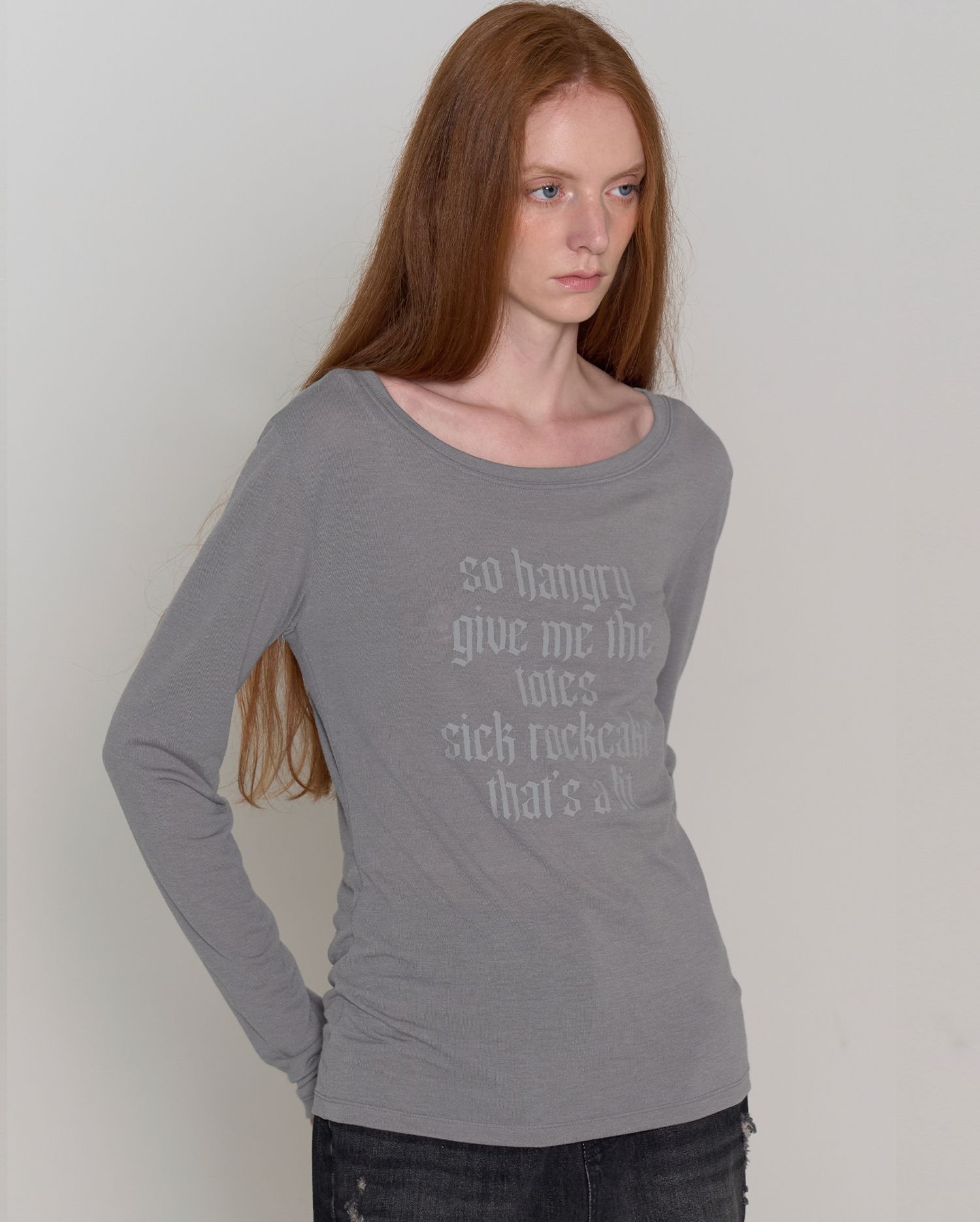 MUSINSA | ROCKCAKE Funk Mesh Top - Gray