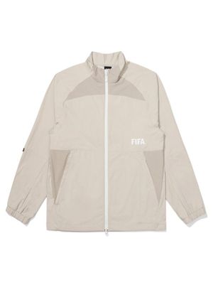 윈드브레이커 자켓 베이지