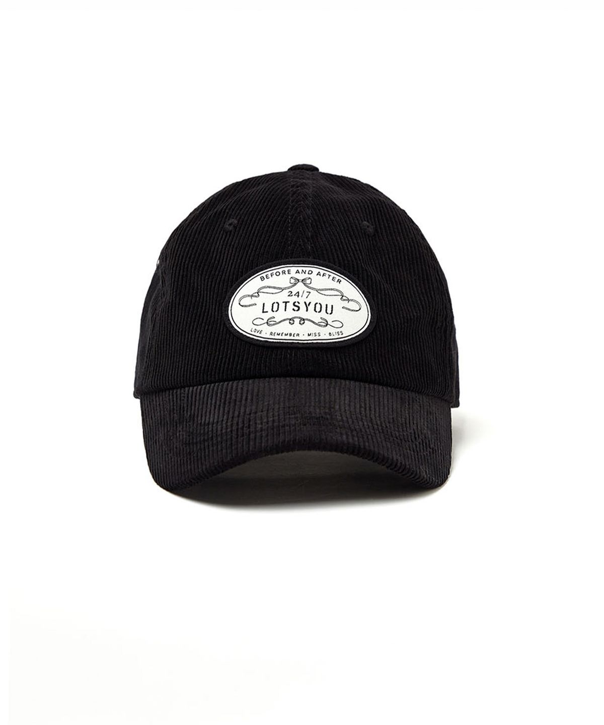 라츠유(LOTSYOU) Classic Corduroy Ball cap Black