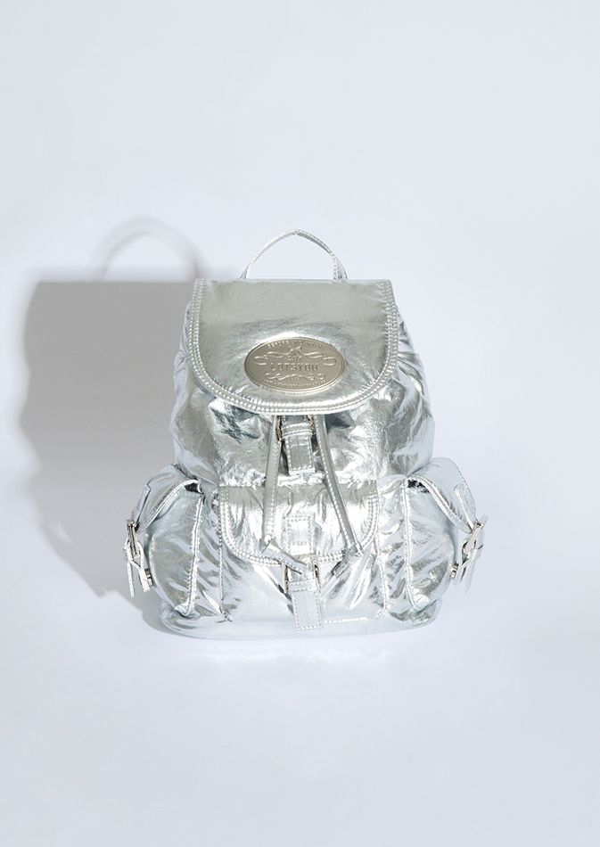 LOTSYOU ● Cloudy CHUBBY Backpack Silver MUSINSA | LOTSYOU Cloudy CHUBBY Backpack Silver