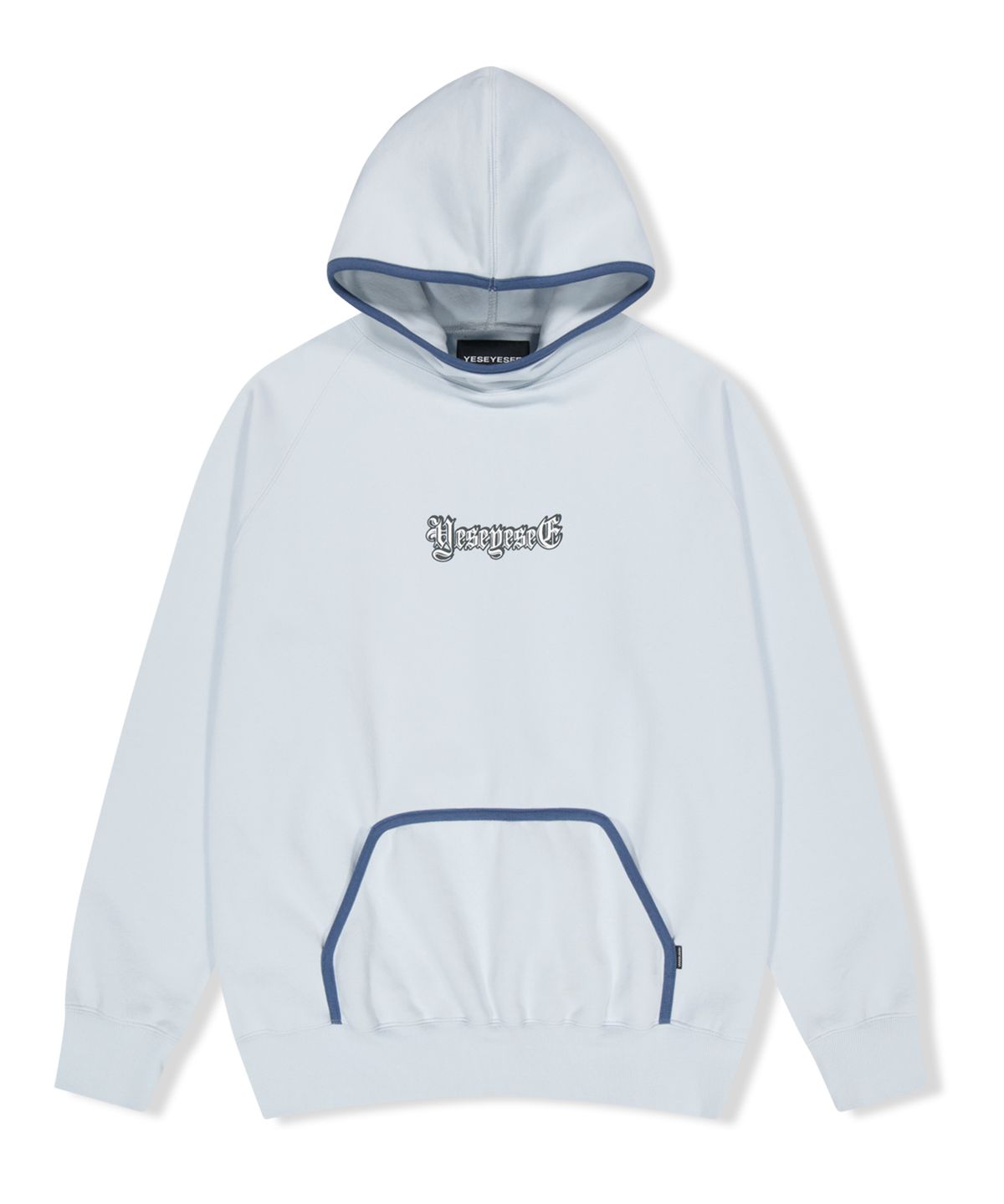 예스아이씨(YESEYESEE) Y.E.S Binding Hoodie Slate
