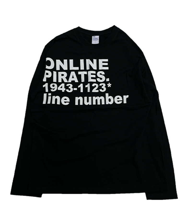 TCM online long sleeve (black)