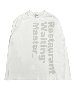 TCM restaurant long sleeve (white/ivory)