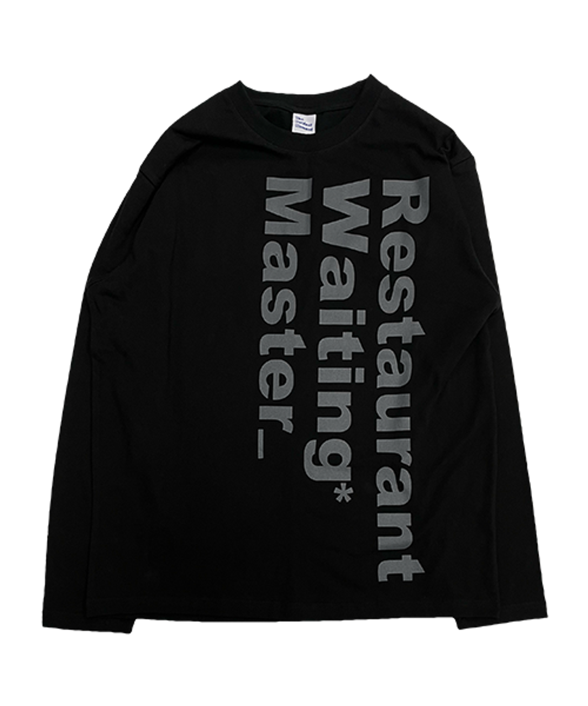 더콜디스트모먼트(THE COLDEST MOMENT) TCM restaurant long sleeve (black)