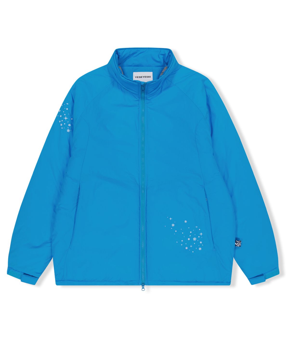 예스아이씨(YESEYESEE) Primaloft® Thermal Over Jumper Cyan