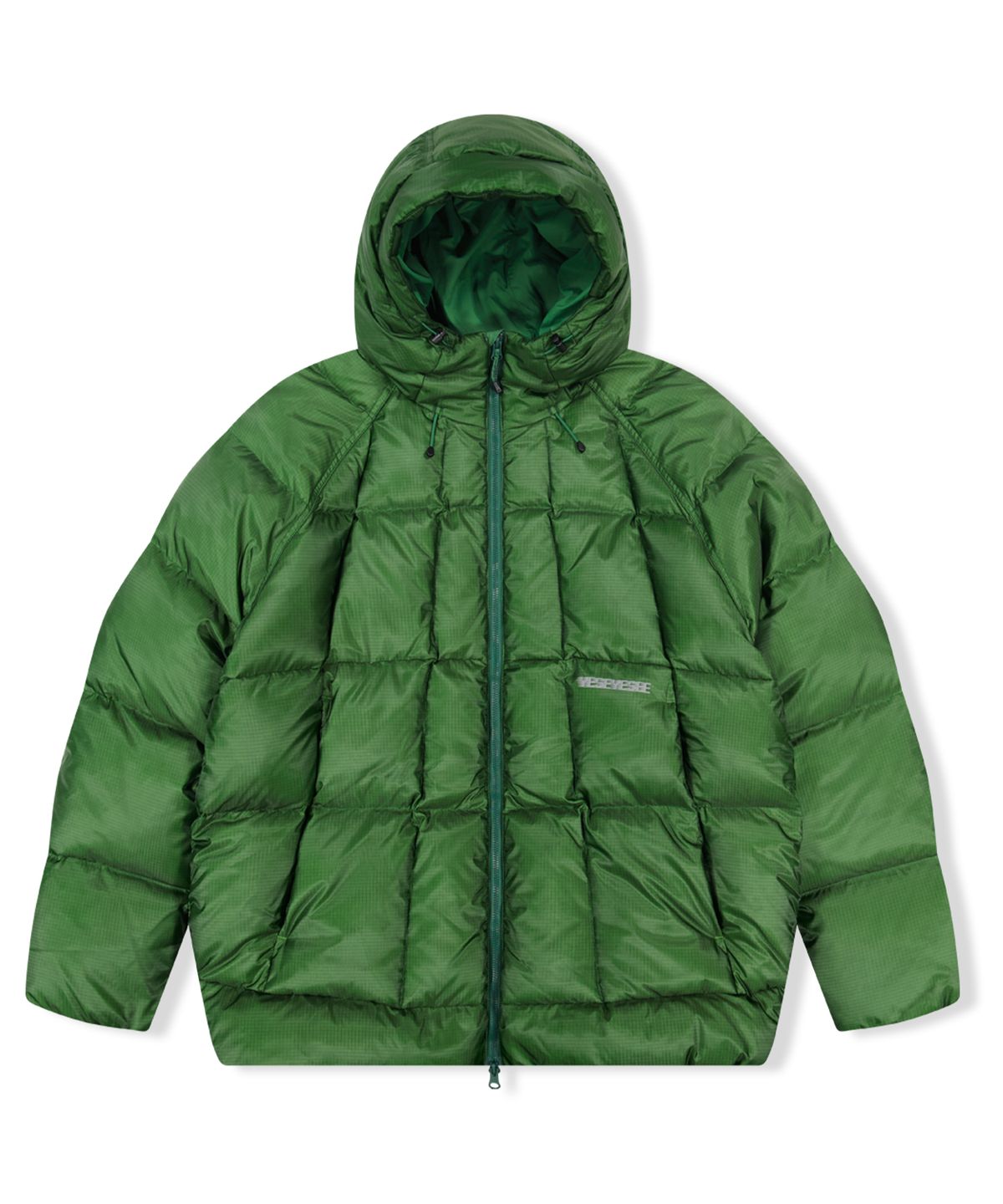 예스아이씨(YESEYESEE) Gridding Down Jacket Green